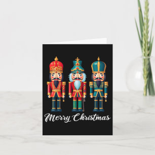 Tarjeta Feliz Navidad Nochebuena de los hombres del Ballet