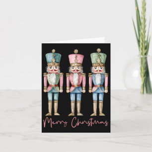 Tarjeta Feliz Navidad Nochebuena de los hombres del Ballet