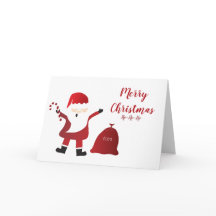 Feliz Navidad Papá Noel Ho Ho Ho Candy Cane