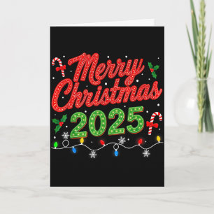 Tarjeta Feliz Navidad para mujeres hombres niños jóvenes N