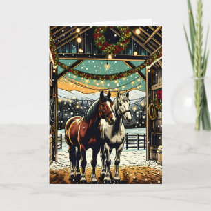 Tarjeta Feliz Navidad Personalizados Hornos
