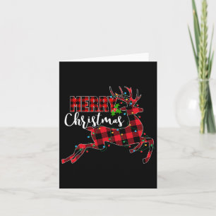 Tarjeta Feliz Navidad Red Buffalo Navidades reno Sa
