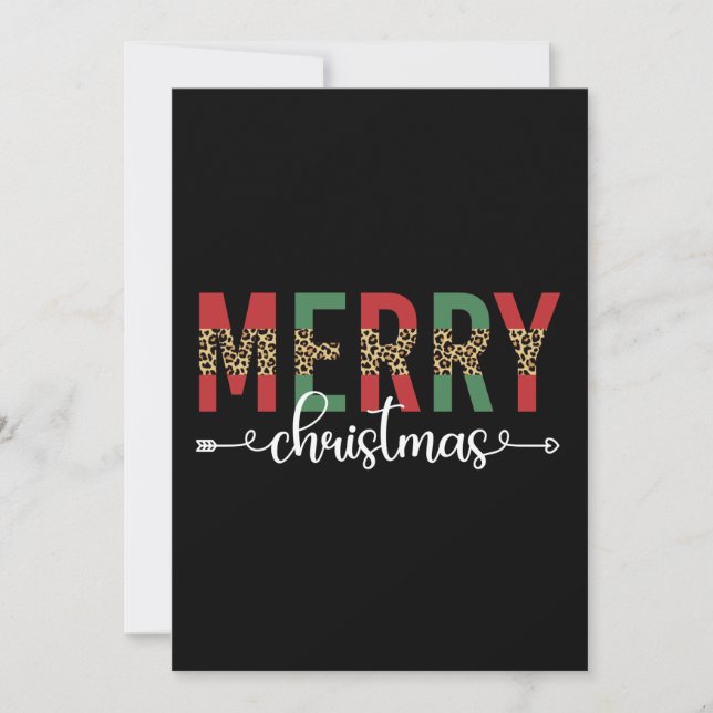 Tarjeta Feliz Navidad Regalos de Celebración de Navidad Fa (Anverso)