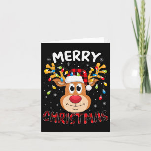 Tarjeta Feliz Navidad Resto de Navidad Familiares Hombres