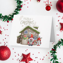 Feliz Navidad Sr y Sra Gnome   