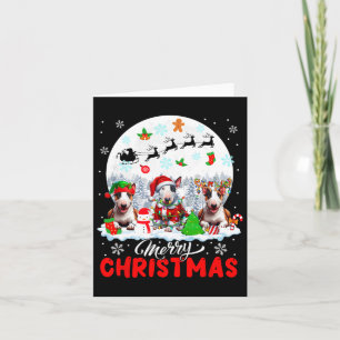 Tarjeta Feliz Navidad Tres Restos de Rana Santa Elf