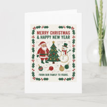 Feliz Navidad y un Feliz Año Nuevo
