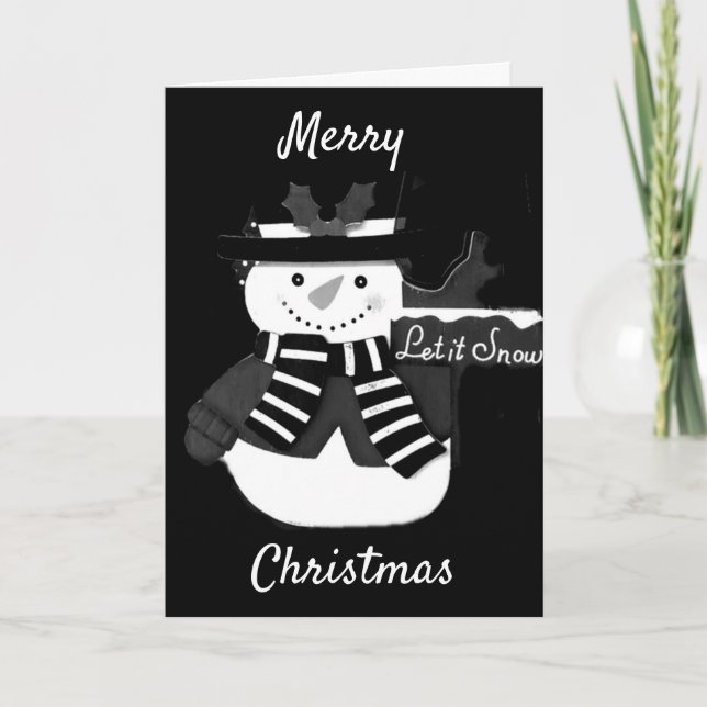 TARJETA FELIZ NAVIDAD Y UN FELIZ AÑO NUEVO (Anverso)