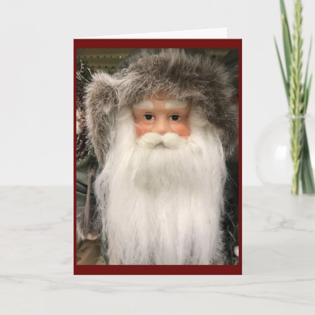 TARJETA "FELIZ NAVIDAD Y UN MUY FELIZ AÑO NUEVO" (Anverso)