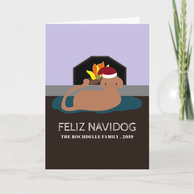 Tarjeta Feliz Navidog, Funny Spanish Christmas (Anverso)