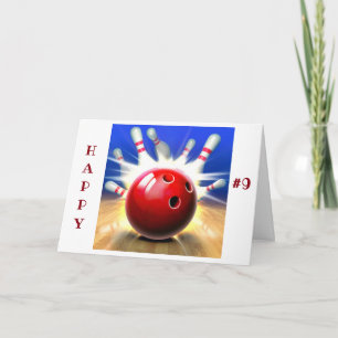 Tarjeta FELIZ ****Noveno CUMPLEAÑOS****