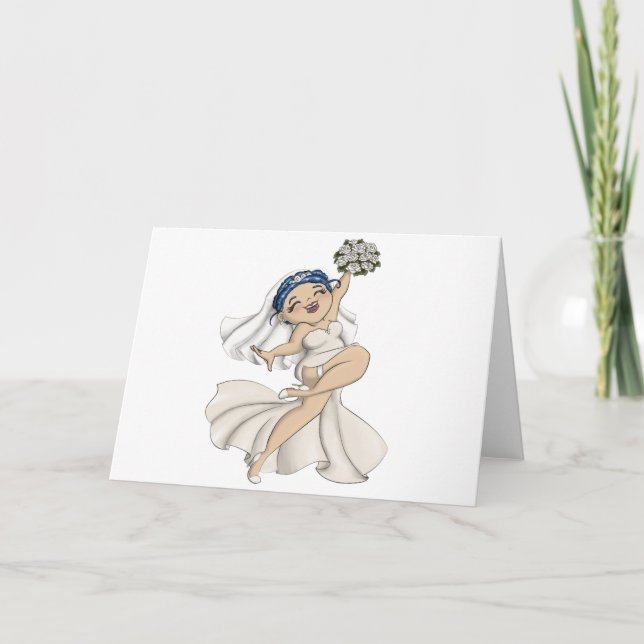 Tarjeta Feliz Novia 07 (Anverso)