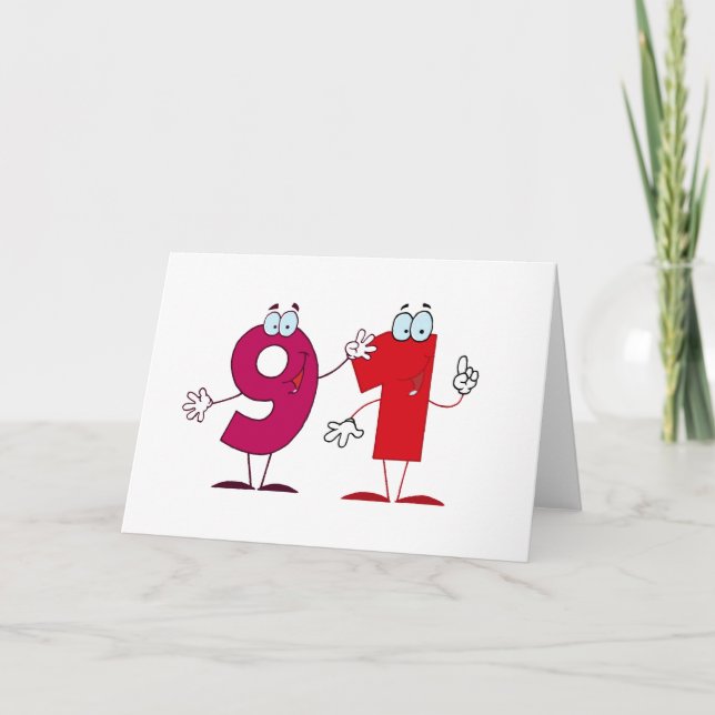 Tarjeta Feliz número 91 (Anverso)