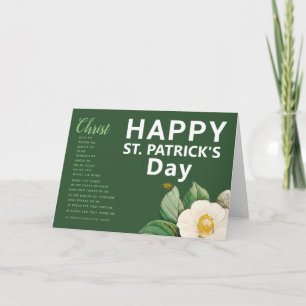 Tarjeta Feliz Oración del Día de San Patricio