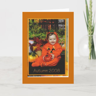 Tarjeta ¡¡¡Feliz otoño!!!