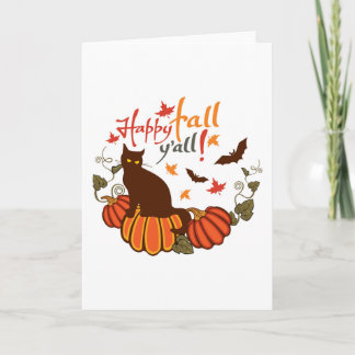 Tarjeta ¡Feliz otoño!