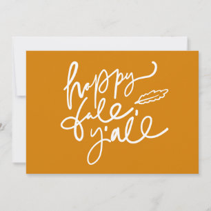 Tarjeta Feliz otoño