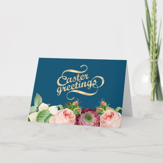 Tarjeta Feliz Pascua (Anverso)