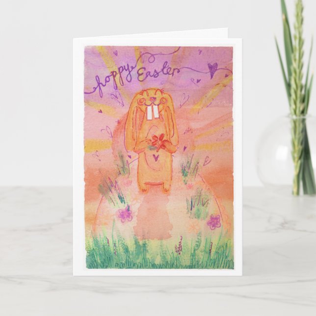 Tarjeta ¡Feliz Pascua! (Anverso)