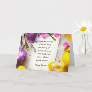 Tarjeta Feliz Pascua