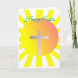Tarjeta feliz Pascua