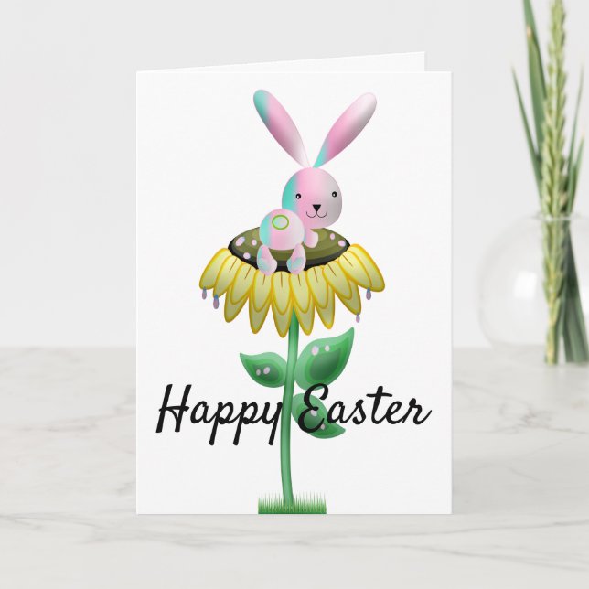 Tarjeta Feliz Pascua (Anverso)