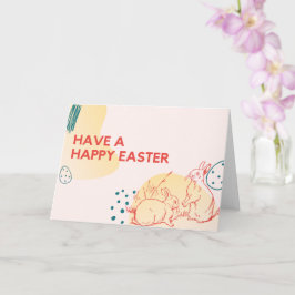 Tarjeta Feliz Pascua