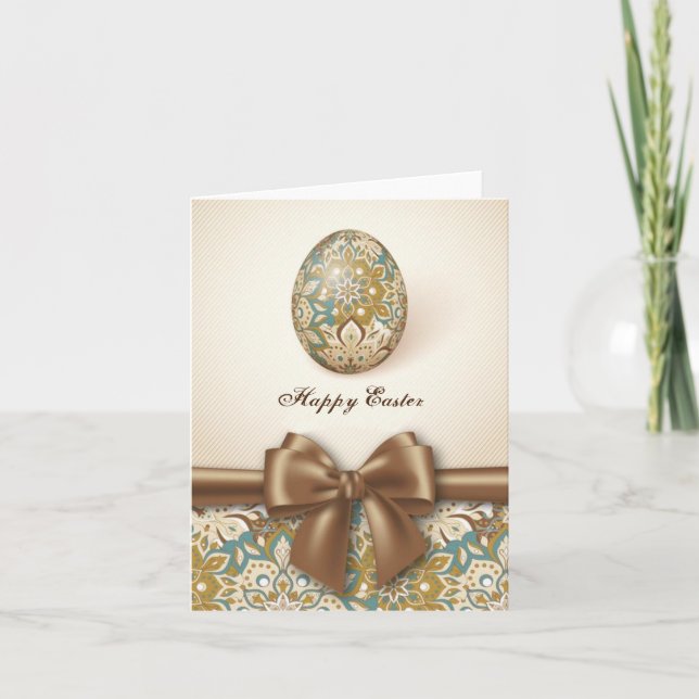 Tarjeta Feliz Pascua (Anverso)