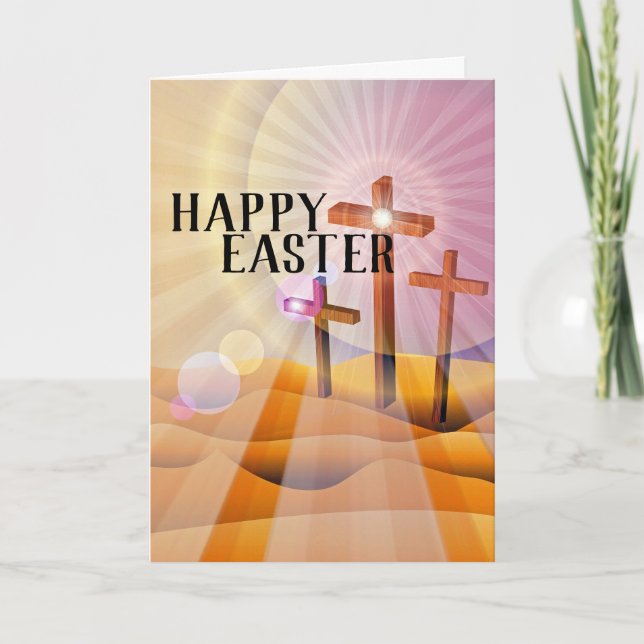 Tarjeta Feliz Pascua (Anverso)