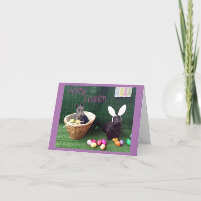 Tarjeta Feliz Pascua (Anverso)