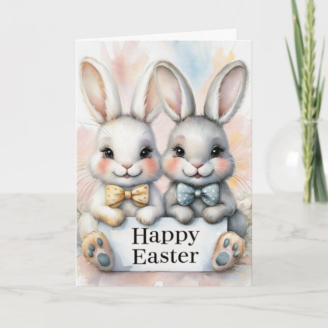 Tarjeta Feliz Pascua (Anverso)