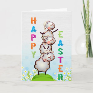 Tarjeta Feliz Pascua