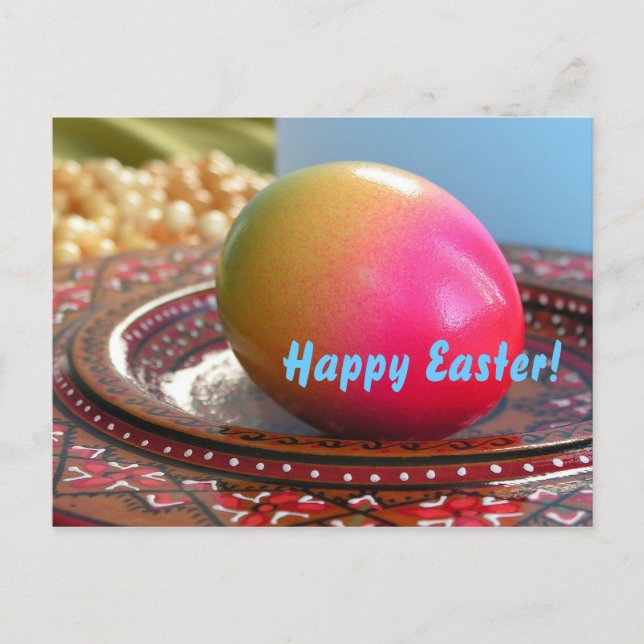 Tarjeta Feliz Pascua (Anverso)