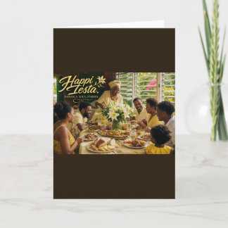 Tarjeta Feliz Pascua | Alrededor de Esta Mesa