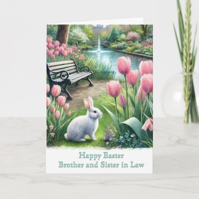 Tarjeta Feliz Pascua Cuñado (Anverso)