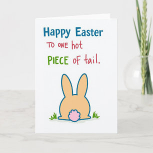 Tarjeta Feliz Pascua de Hot Piece