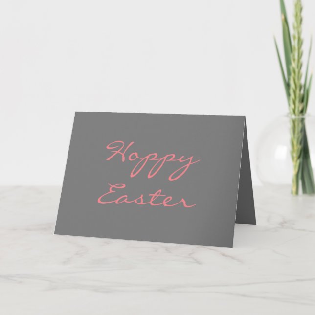 Tarjeta Feliz Pascua de Resurrección (Anverso)