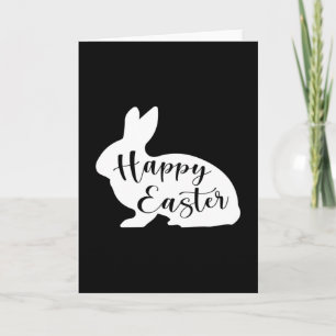 Tarjeta Feliz Pascua de Resurrección Conejo de Pascua Huev