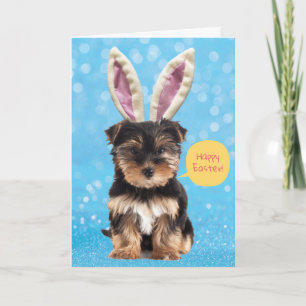 Tarjeta Feliz Pascua De Tu Amarre De Cachorro