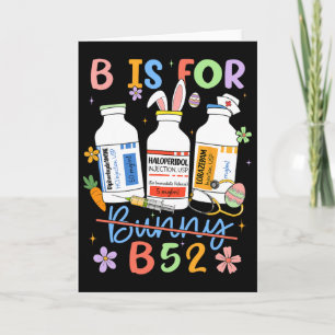 Tarjeta Feliz Pascua Divertida Enfermera Psic B Es Para B5