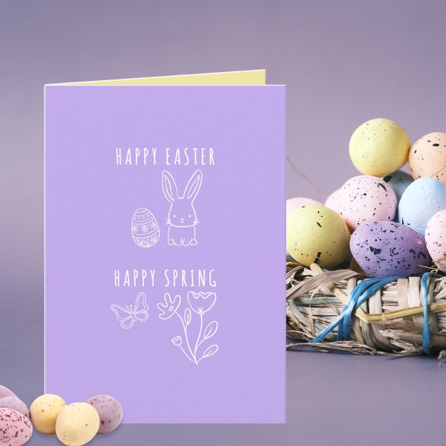 Tarjeta Feliz Pascua Feliz Primavera  (Subido por el creador)