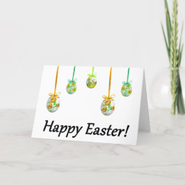 Tarjeta ¡Feliz Pascua! (inspirado en Ucrania)