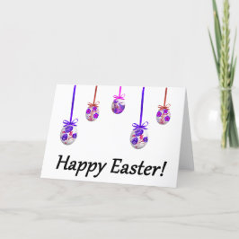 Tarjeta ¡Feliz Pascua! (inspirado en Ucrania)