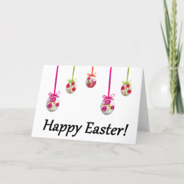 Tarjeta ¡Feliz Pascua! (inspirado en Ucrania)
