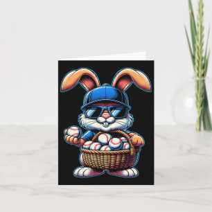 Tarjeta Feliz Pascua Vender Niños Pascua Bunny Gracioso Pa