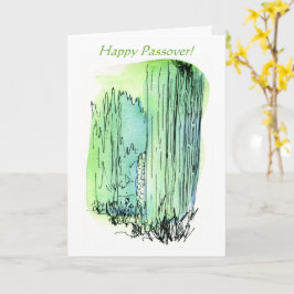 Tarjeta Feliz Passover Chag Pesach Someach