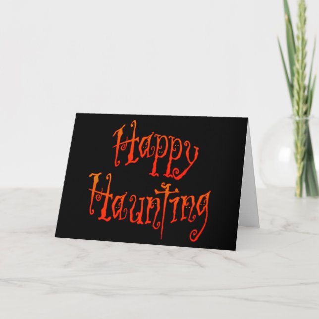 Tarjeta Feliz Persecución (Anverso)