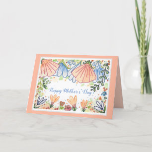 Tarjeta Feliz Personalizable del Día de la Madre