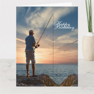 Tarjeta Feliz pesca hoy