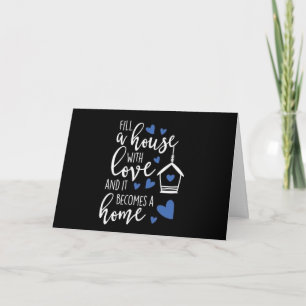 TARJETA FELIZ POR 'USTED' Y SU "NUEVO HOGAR"